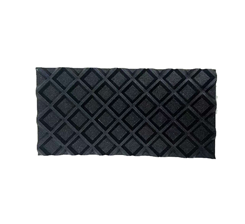 PVC黑色菱形（xíng）格輸送帶